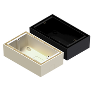 WB50/B AUDAC SURFACE MOUNT BOX FOR AUDAC WALLPANEL - BLACK