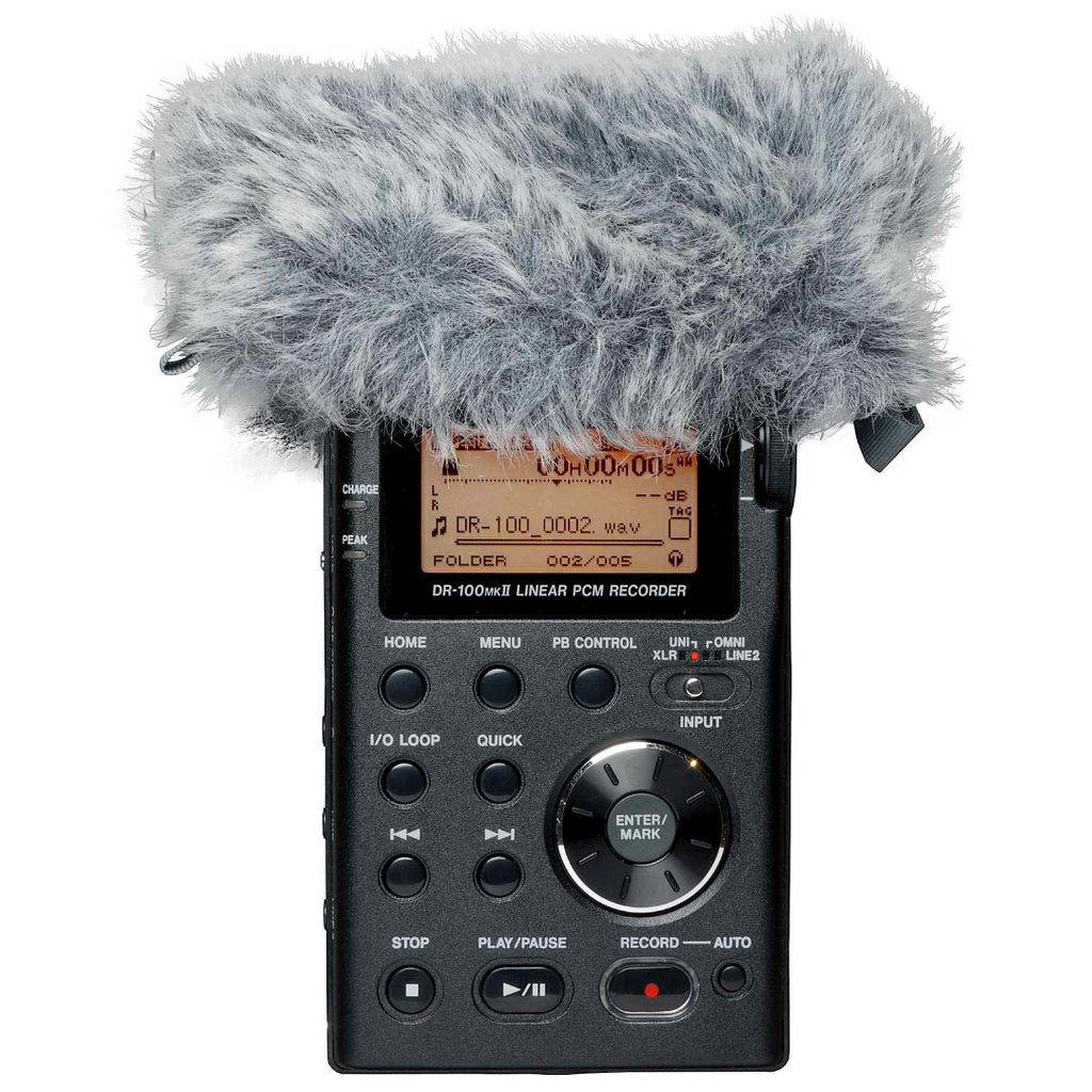 WS-11 Tascam Windscherm voor DR-Serie Recorders