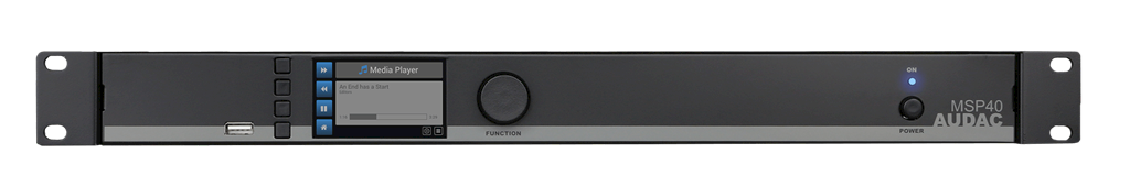 MSP40 AUDAC MEDIA PLAYER/RECORDER