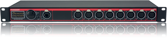 XND-8R5 Swisson 8-Port Ethernet DMX Node