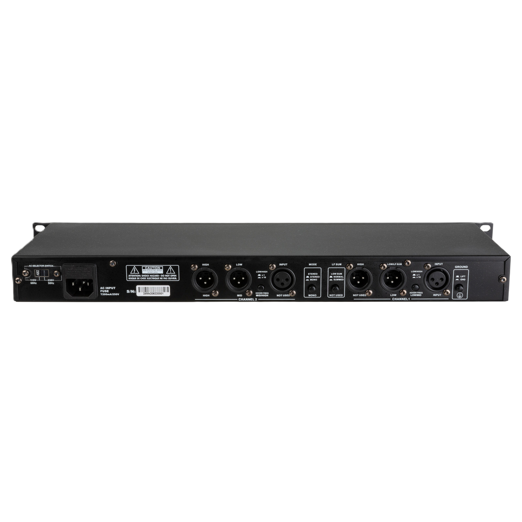 XO 2.4 MK2 JB SYSTEMS 2WEG-3WEG MONO ACTIEVE CROSS-OVER