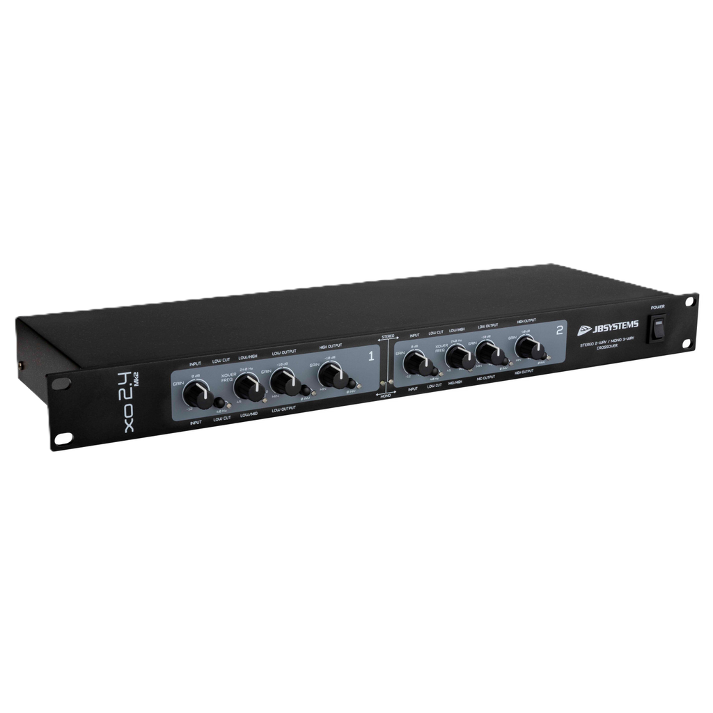XO 2.4 MK2 JB SYSTEMS 2WEG-3WEG MONO ACTIEVE CROSS-OVER