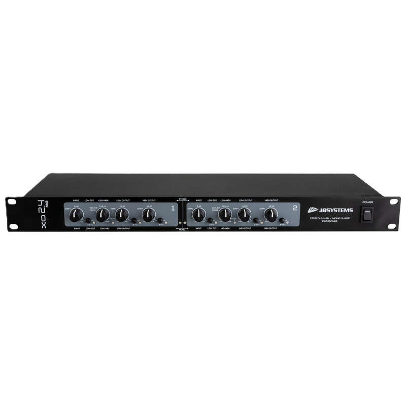 XO 2.4 MK2 JB SYSTEMS 2WEG-3WEG MONO ACTIEVE CROSS-OVER