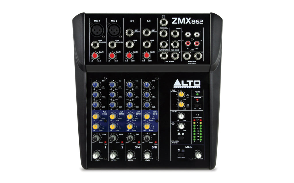ZMX 862 6-KANAALS COMPACTE MIXER