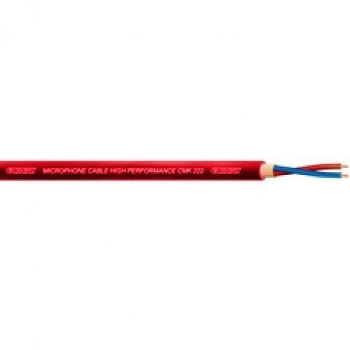 CMK 222 MICROFOONKABEL ROOD 100 M