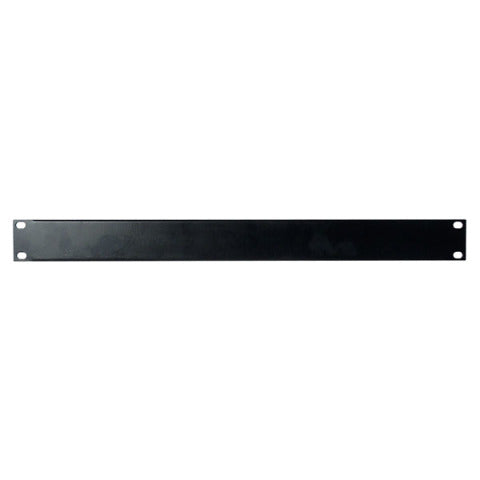BLINDPANEEL 1 U METAAL BLACK