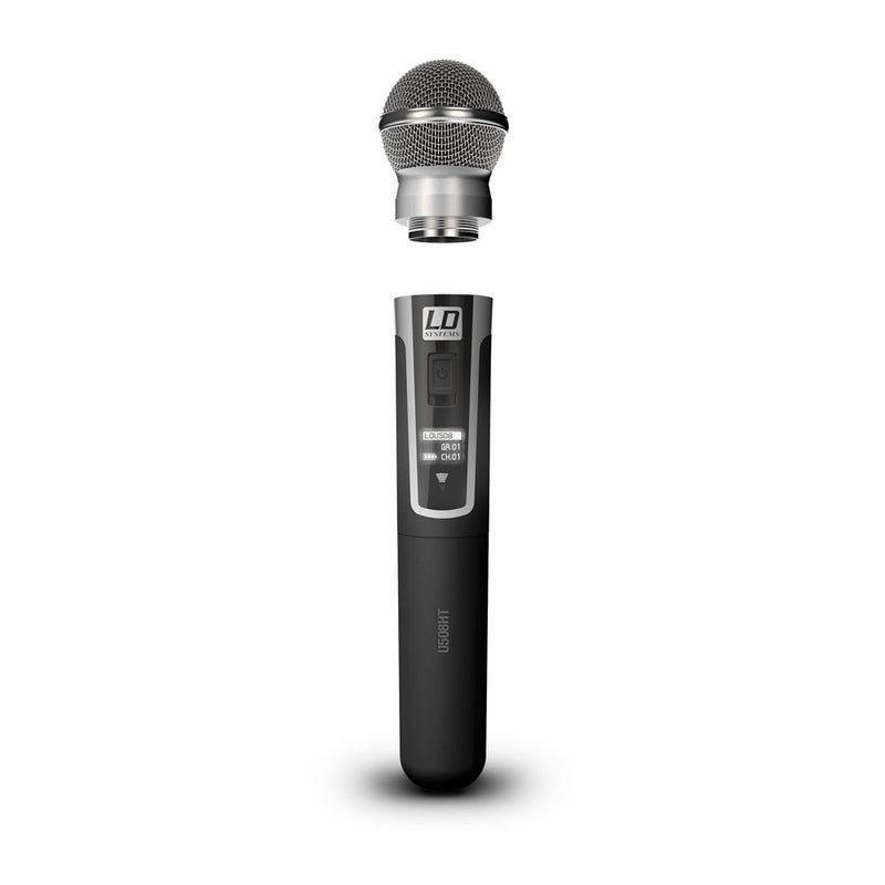 U508 HHD LD Systems Draadloze Microfoon Handheld  (EU frequentie)