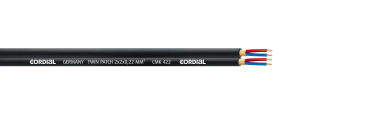 CMK 422 MICROPHONE CABLE BLACK /METER