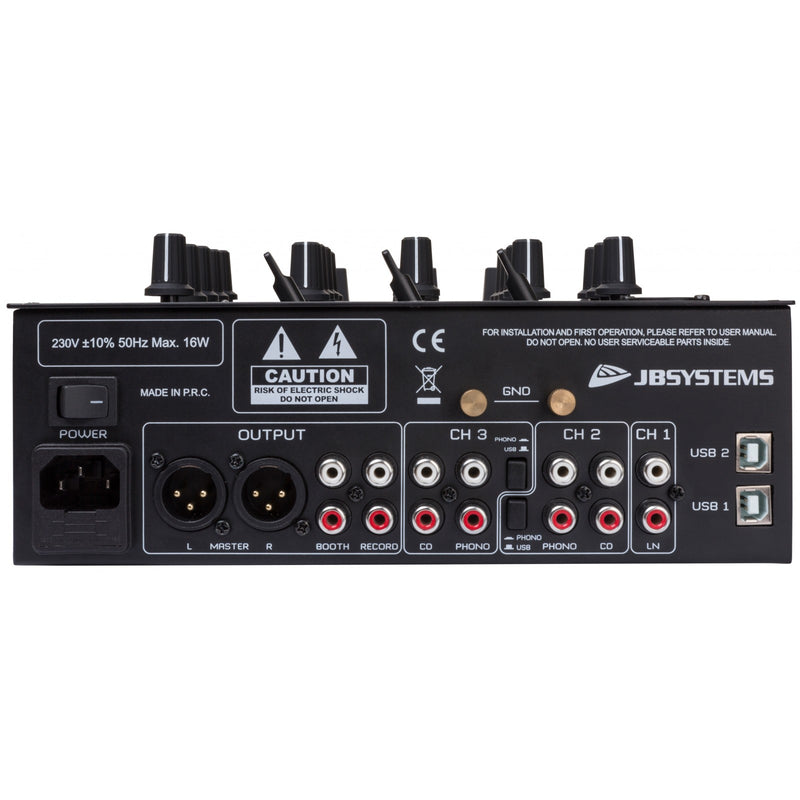 Battle4-USB JB-Systems DJ Mixer