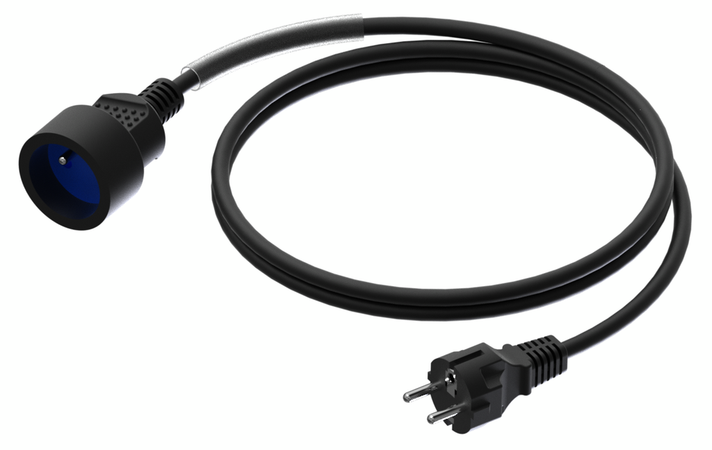 CAB475/10-F PROCAB Schuko extension cord 3G1.5mm (10M)