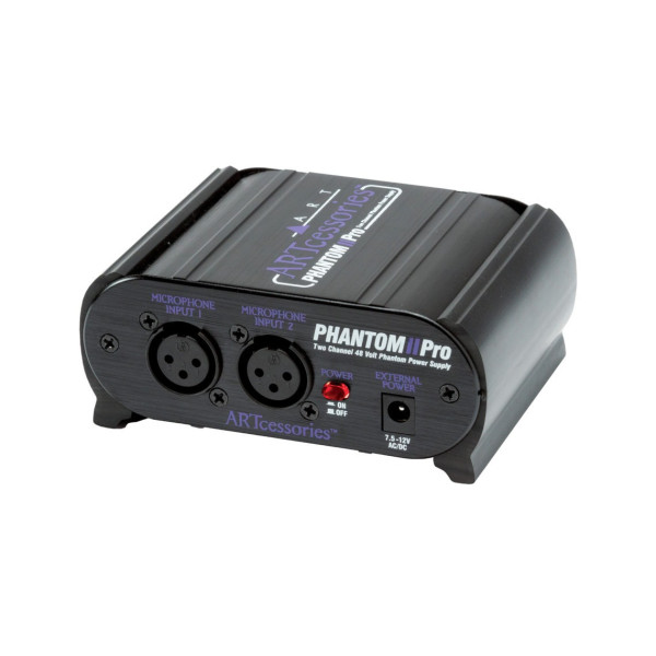 PHANTOM II PRO ART Dual Channel Phantom Power Supply