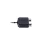 4-Star Adam Hall Y-Adapter 2 x RCA F naar Mini Jack M