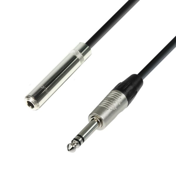 4-Star Adam Hall Cable Jack Stereo F to Jack Stereo M (6 m)