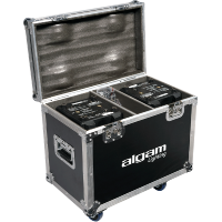 MS100 FLIGHTCASE Algam Lighting voor 2x MS100 Movinghead