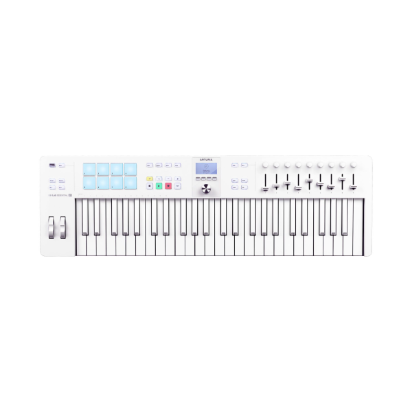 KeyLab Essential 49 mk3 Arturia MIDI Controller (White)