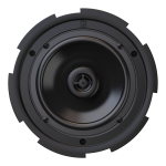 CIRA724/W Audac Ceiling Speaker 8 Ohm and 100 V (White) @ EOL