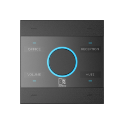 NCP105/B Audac Universal Network/PoE Wall Panel Controller (Black)