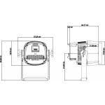 BT-Coloray 120R Briteq Outdoor Spot 120W RGBW