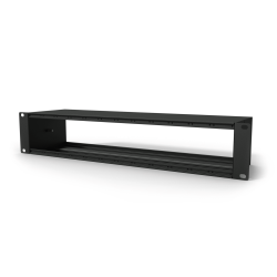 CASY001/B Caymon 19” 2U-chassis voor 2 x 12 units 120mm diepte