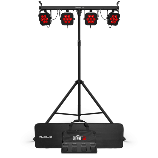 4BAR Hex ILS Chauvet DJ Light Set