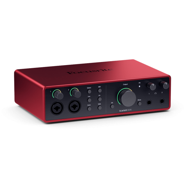 Scarlett 4th Gen 16i16 Focusrite Audio Interface 16 in 16 uit