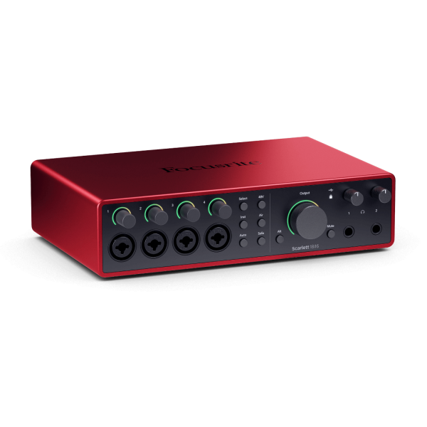 Scarlett 4th Gen 18i16 Focusrite Audio Interface 18 in 16 out