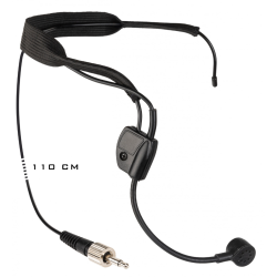 HF-Headset Fitness JB Systems Condensatormicrofoon