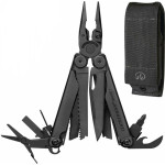 1 x Wave+ Leatherman Multitool with Nylon Pouch (Black)