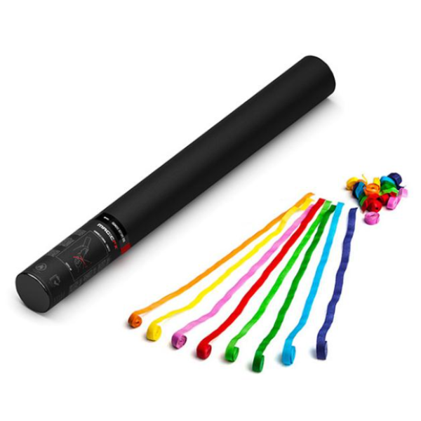 Handmatige Streamers Shooter Magic FX 50cm Papier Meerkleurig