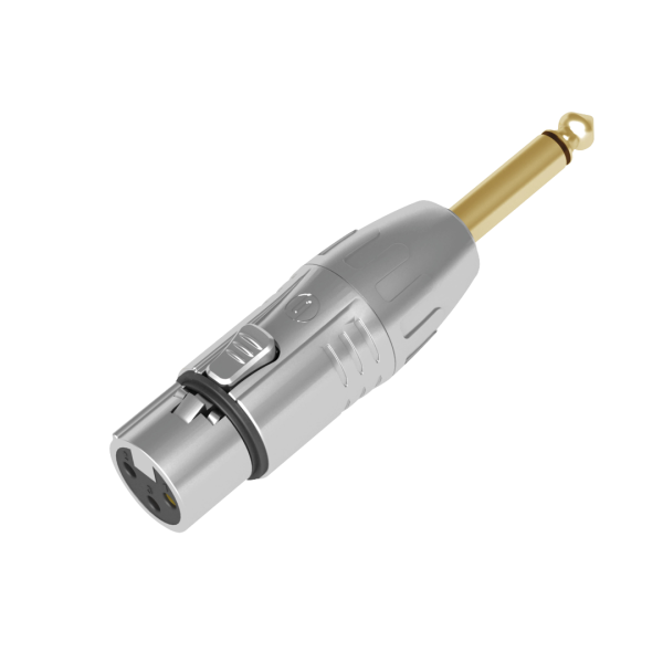 OVERGANG XLR 3P F naar Jack 6.3mm M mono Seetronic