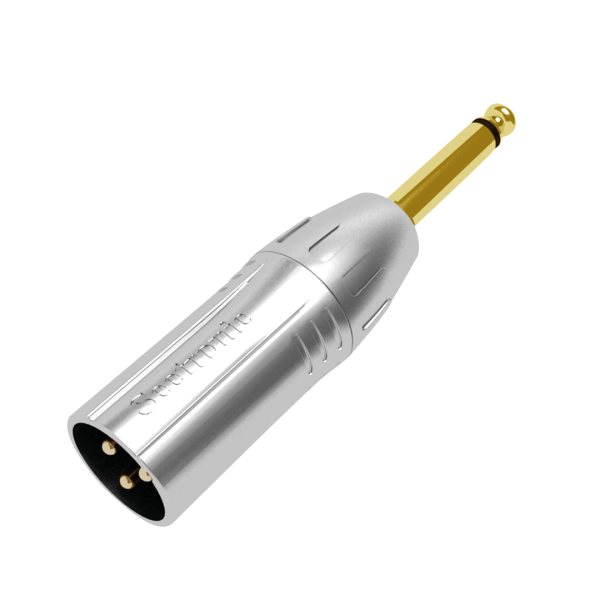 OVERGANG XLR 3P M naar Jack 6.3mm M Mono Seetronic