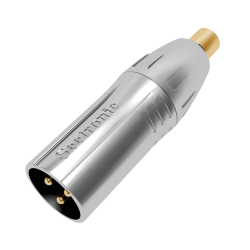 OVERGANG XLR 3P M naar RCA F Seetronic