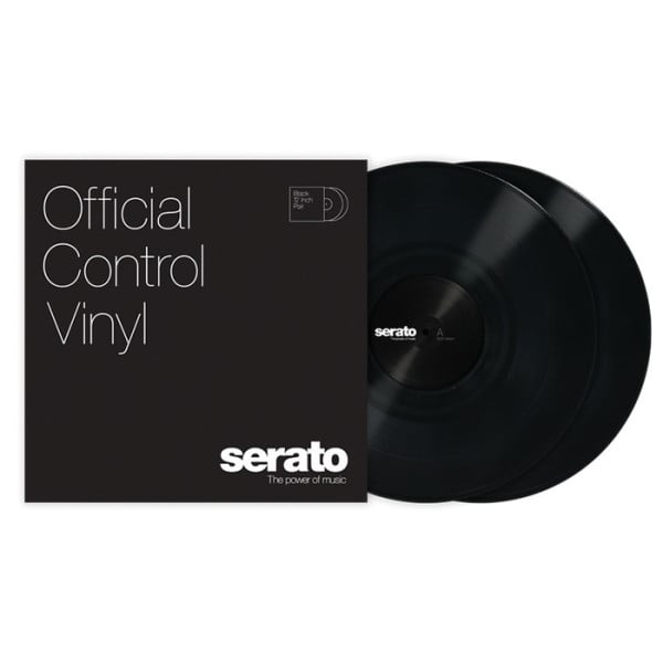 SERATO Control Vinyl BLACK (pair)