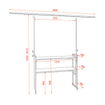 MAMMOTH DJ STAND SET SHOWGEAR