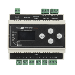 TR-512 Install Showtec Din-Rail DMX Recorder/Player