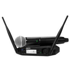 GLXD24+/SM58 Shure Wireless Microphone System (Z4 - 2.4/5.8 GHz)