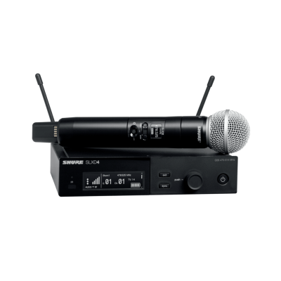 SLXD24E/SM58-H56 SHURE WIRELESS HANDHELD SYSTEM (518-562MHz)