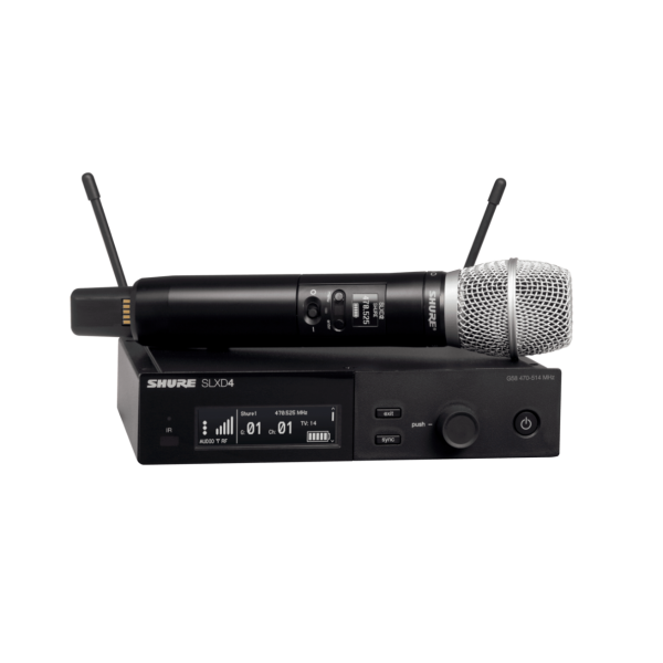 SLXD24E/SM86-H56 SHURE WIRELESS HANDHELD SYSTEM (518-562MHz)