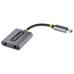 USB-C Headphone Splitter STARTECH USB-C Dual Headset Adapter