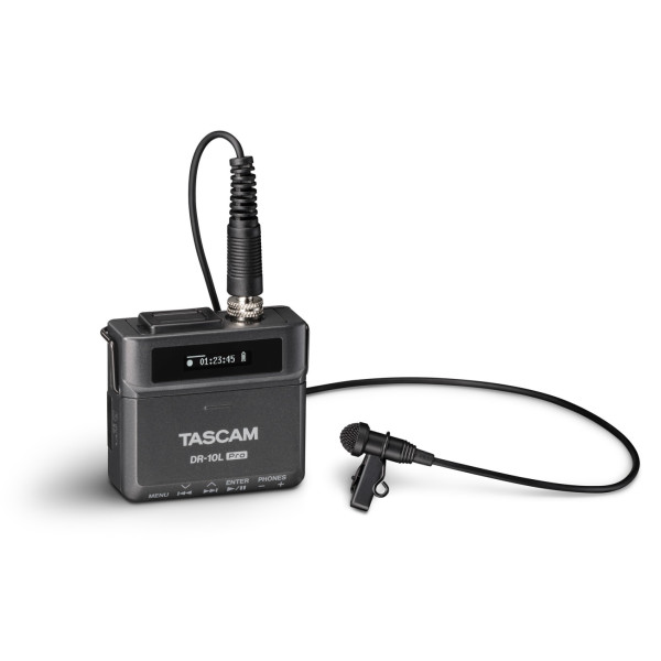 DR-10L PRO TASCAM 32-Bit Audio Recorder With Lavalier Microphone