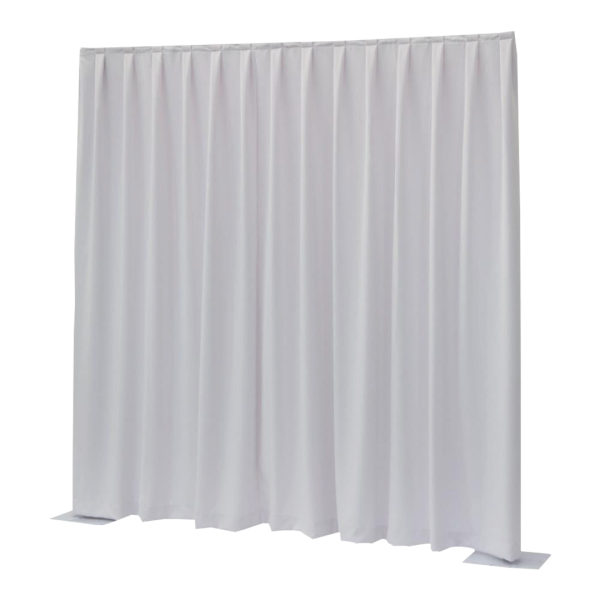 Pipe & Drape Doek Wentex Gordijn MGS 330x500 cm Geplooid (Wit)