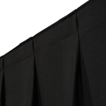 Pipe & Drape Curtain Wentex MGS 330x500 cm Pleated (Black)