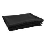 Pipe & Drape Curtain Wentex Molton 330x400 cm Unpleated (Black)