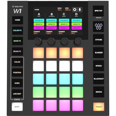 W1 MK2 Wolfmix Standalone DMX Controller