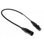 DMX Adapter Cable 5 Pole Male to 3 Pole Female XLR 50 CM Black Admiral