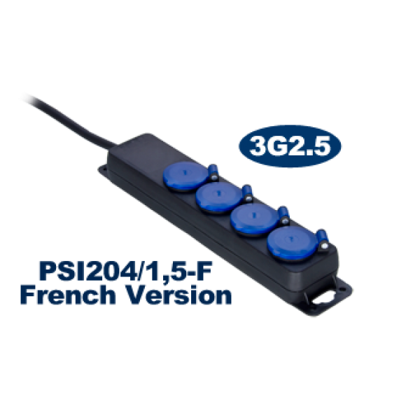 PSI204-F VERDEELDOOS 4 CONNECTOREN 1.5 M PROCAB