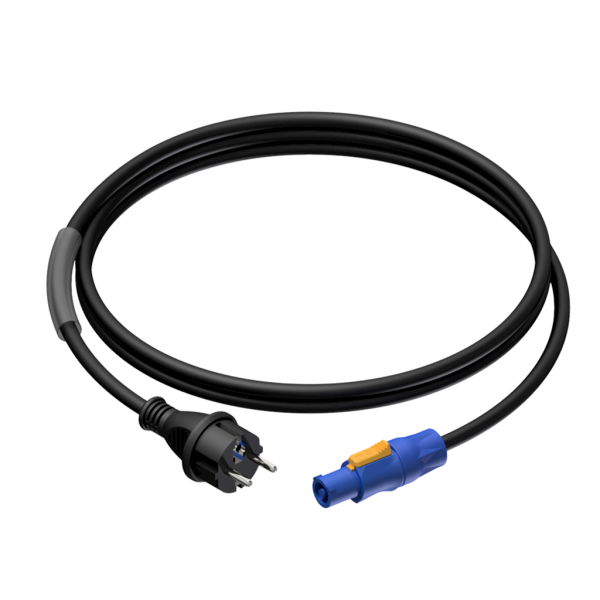 PRP442/3 PROCAB Shucko Powercon cable (3m)