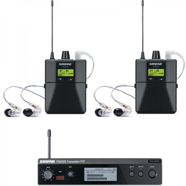 PSM300 TWINPACK PRO SHURE