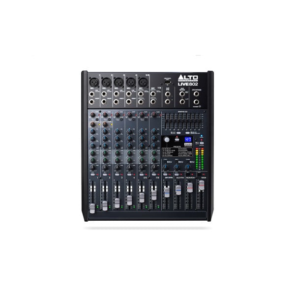 Live 802 ALTO 8-channel analog mixer