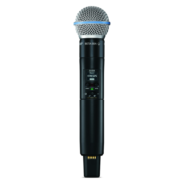 SLXD2/B58-H56 Shure Handheld Microphone (518-562 Mhz BE)